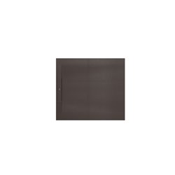 Receveur de douche Pyros Café 90x90 cm, garde d'eau 30 mm