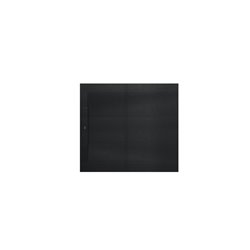 Receveur de douche Pyros Noir 90x90 cm, garde d'eau 30 mm