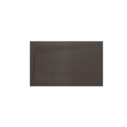 Receveur de douche Pyros Café 100x90 cm, garde d'eau 30 mm
