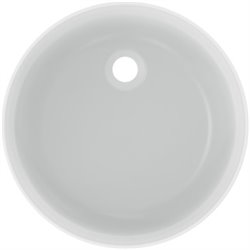 Vasque Conca Ø 45 cm Soie blanche