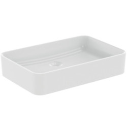 Vasque Conca 60x40 cm Soie blanche