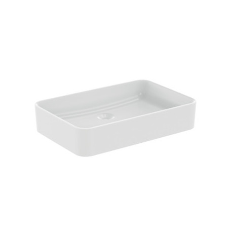 Vasque Conca 60x40 cm Soie blanche