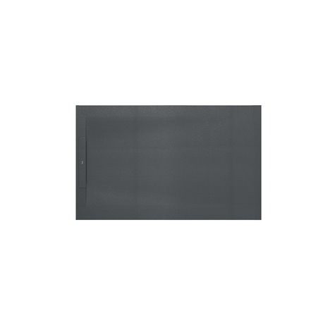 Receveur de douche Pyros Gris ardoise 100x80 cm, garde d'eau 30 mm Receveur de douche Pyros Gris ardoise 100x80 cm, garde d'eau 30 mm