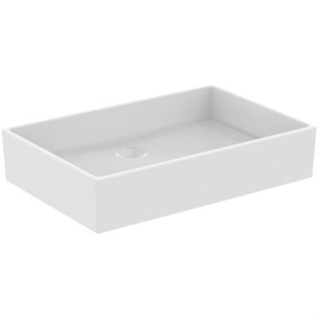 Vasque Extra 60x40 cm Soie blanche