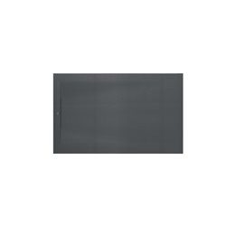 Receveur de douche Pyros Gris ardoise 100x70 cm, garde d'eau 30 mm