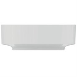Vasque Linda-X 45x38 cm Blanc brillant, sans trou robinetterie, sans trop plein