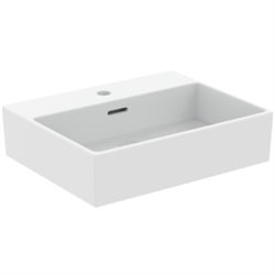 Vasque Extra 50x40 cm Soie blanche