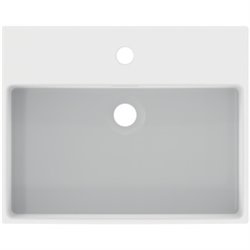 Vasque Extra 50x40 cm Soie blanche