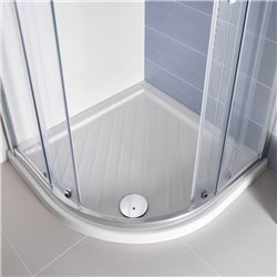 Receveur de douche Roma d'angle 90x90 cm 