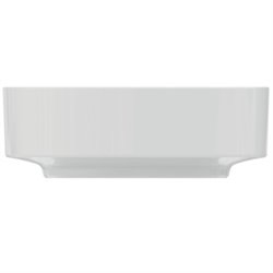 Vasque Linda-X 55x38 cm Blanc brillant, sans trou robinetterie, sans trop plein