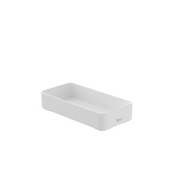 Boîte de rangement Ona blanc mat 