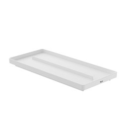 Plateau Ona blanc mat 