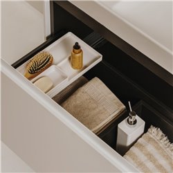 Plateau Ona gris mat 
