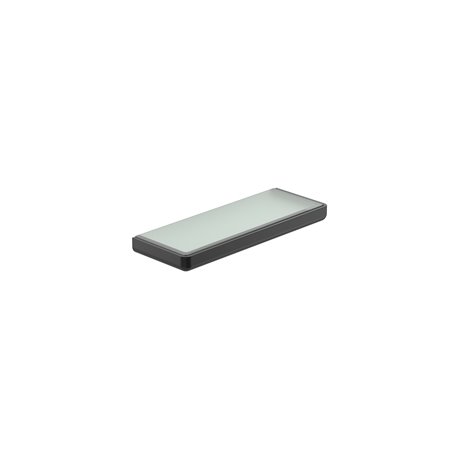 Tablette Tempo titanium black brossé L 300 mm