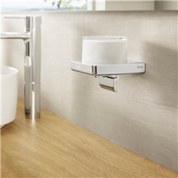 Distributeur de savon Tempo mural chromé