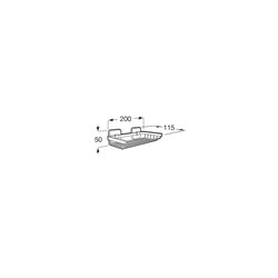 Porte-savon Victoria grille 200 mm