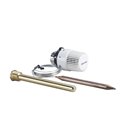 Tête thermostatique à sonde déportée et doigt de gant 803880 M28x1,5 2 m
