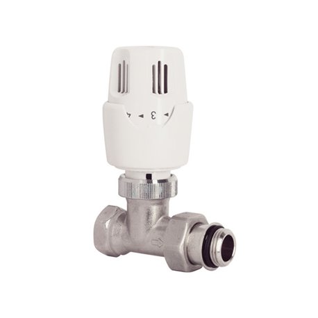 Robinet thermostatique CC9091506 droit Ø1/2'' M-F