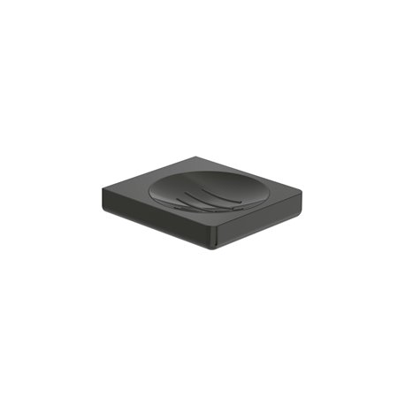 Porte-savon Tempo mural titanium black
