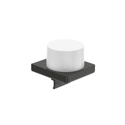 Distributeur de savon liquide Tempo mural titanium black