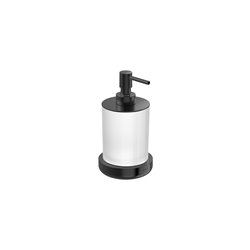 Distributeur de savon liquide Tempo à poser titanium black brossé