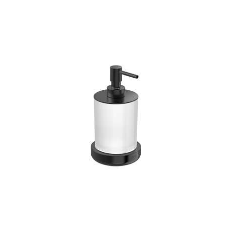 Distributeur de savon liquide Tempo à poser titanium black brossé