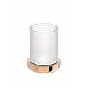 Porte-verre Tempo à poser rose gold