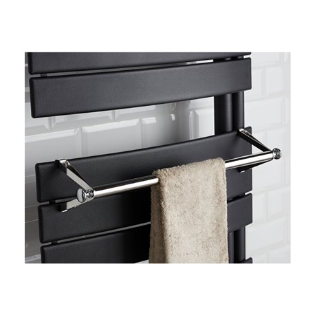Barre support à embout 850224 Chrome