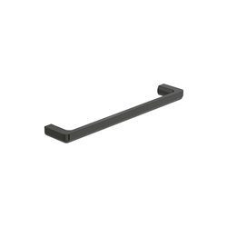 Porte-serviettes barre Tempo Titanium black brossé L 450 mm