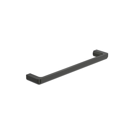 Porte-serviettes barre Tempo Titanium black brossé L 450 mm