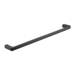 Porte-serviettes barre Tempo Titanium black brossé L 600 mm