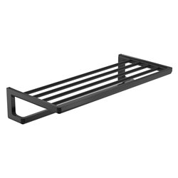 Porte-serviettes Tempo Titanium black brossé 