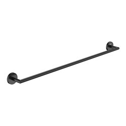 Porte-serviettes Hotel's Round Noir mat L 750 mm