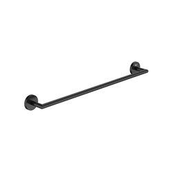 Porte-serviettes Hotel's Round Noir mat L 600 mm