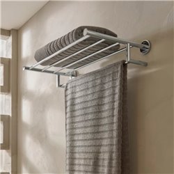 Porte-serviettes de réserve Hotel's Round Chromé 