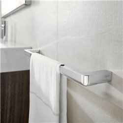 Porte-serviettes barre Tempo chromé L 450 mm