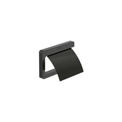 Porte-papier rouleau Tempo Titanium Black brossé 