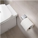 Porte-papier WC Rubik chromé 