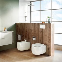 WC suspendu Beyond Beige avec abattant frein de chute