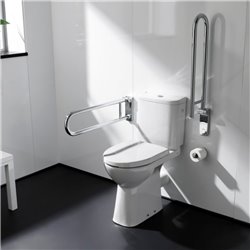 WC à poser Access abattant frein de chute, 38x67x86,5 cm