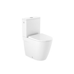 WC à poser Ona Blanc brillant, 37x60x78,5 cm, alim. Latérale