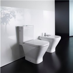 WC à poser The Gap Square alim. Latérale 3-4,5 L, 36,5x79x65 cm