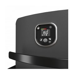 Sèche serviette électrique Hélia 500+700 Watts, Gris Anthracite