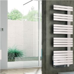 Sèche serviette électrique Osya 750+1000 Watts, Collecteurs à droite
