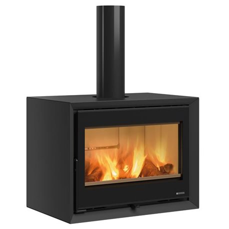 Poêle à bois Dante DANTENOIR 8,8 kWatts noir