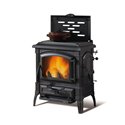 Poêle à bois Isetta Con Cerchi Evo 4.0 ISETTACONCERCHIEVO4.0 7,3 kWatts noir