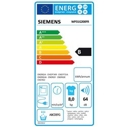 Sèche-linge Ligne IQ500 WP31G200FR 8 kg frontal