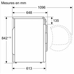 Sèche-linge Ligne IQ500 WP31G200FR 8 kg frontal