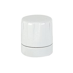 Tête manuelle 850319 Pour Sèche-serviettes eau chaude Blanc