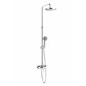 Colonne de douche Even-M Mitigeur monocommande, H 875-1275 mm, avec tablette adaptable